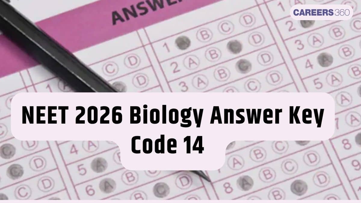 NEET 2026 Biology Answer Key Code 14 - Download PDF Here