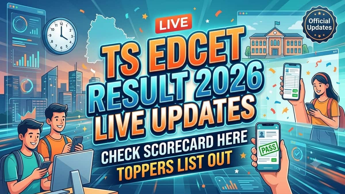 TG EDCET Result 2026 Live Updates: TS EDCET Rank Card, Direct Link