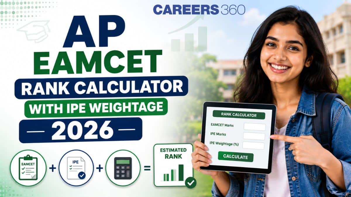 AP EAMCET Rank Calculator With IPE Weightage 2026 - Calculate Your Rank