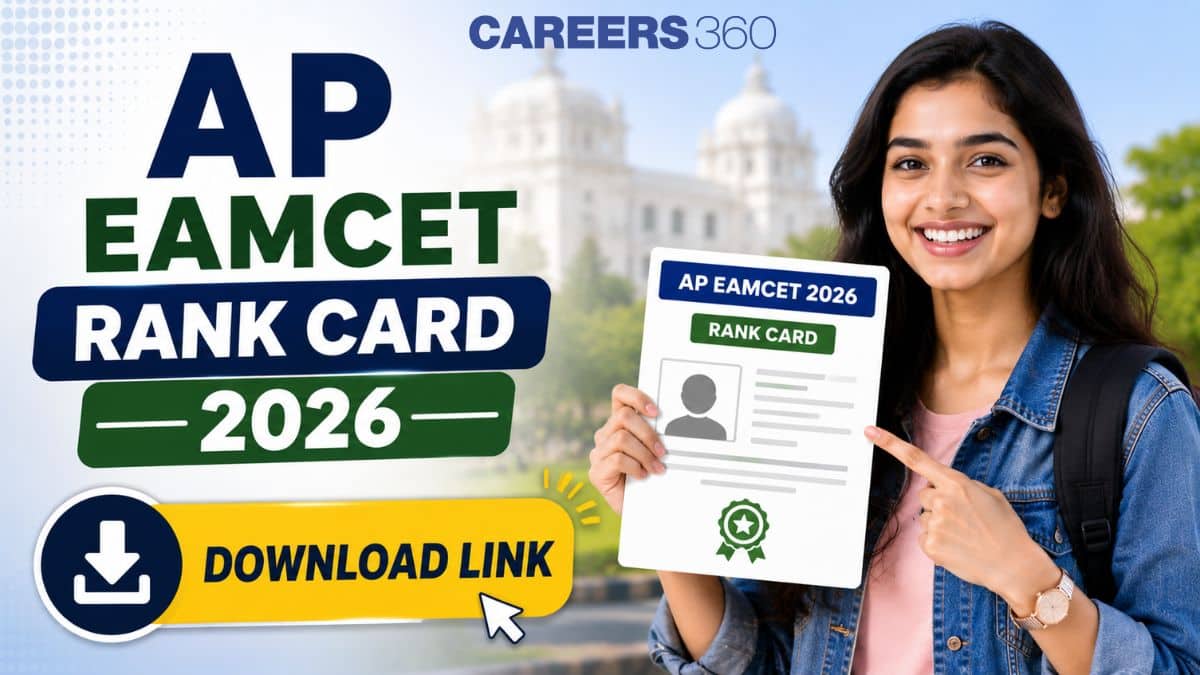 AP EAMCET Rank Card 2026 Download Link at cets.apsche.ap.gov.in - How to Download from Manabadi