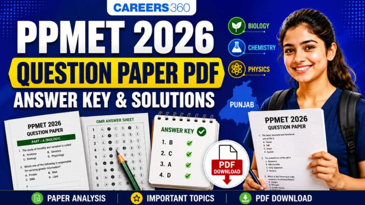 PPMET Question Paper 2026 PDF with Answer Key, Solutions & Paper Analysis