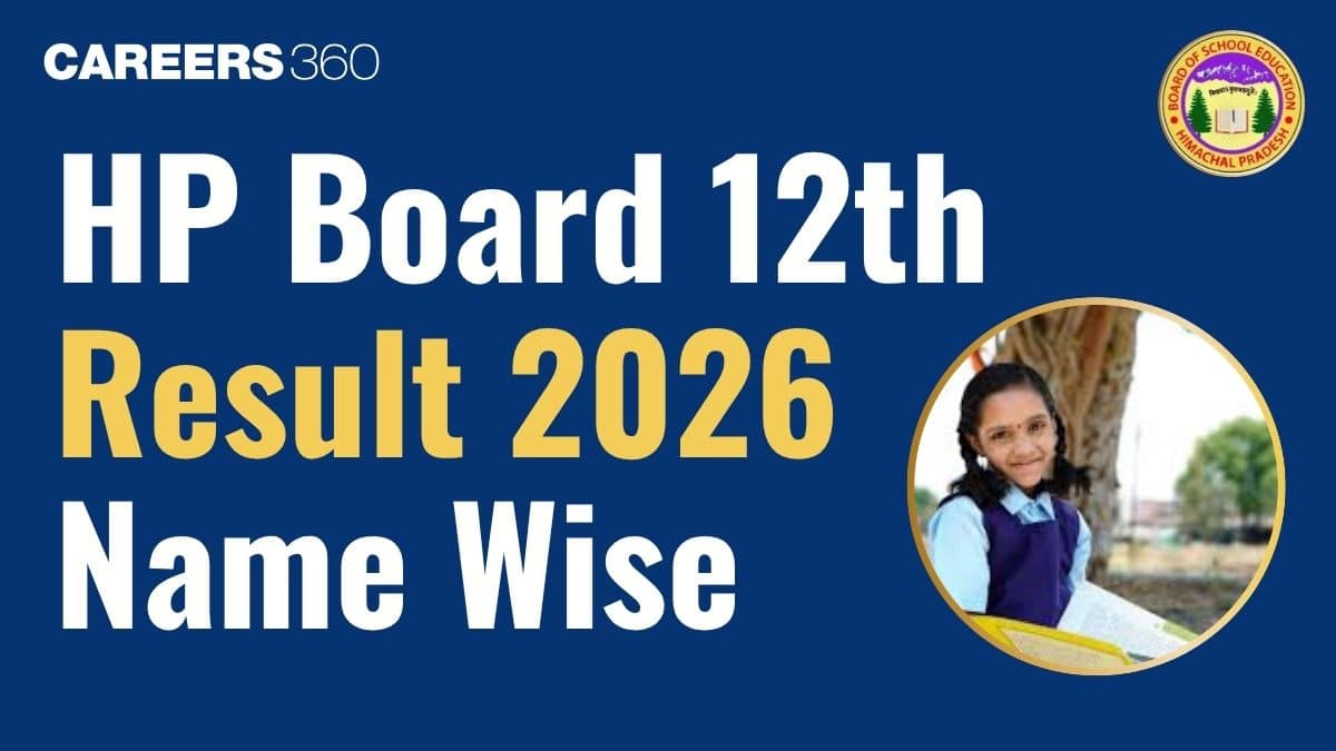 Himachal HPBOSE 12th Name Wise Result 2026 - Check Results by Name