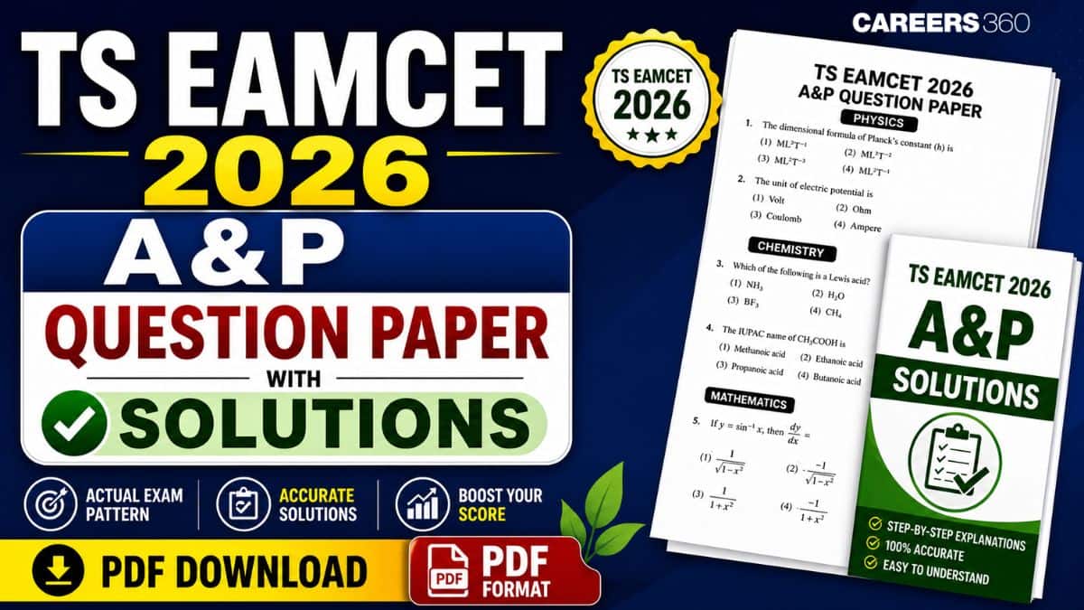 TS EAMCET 2026 A&P Question Paper with Solutions PDF