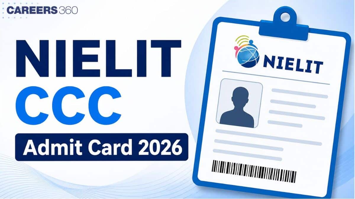 NIELIT CCC Admit Card 2026 Out - Download Link at student.nielit.gov.in