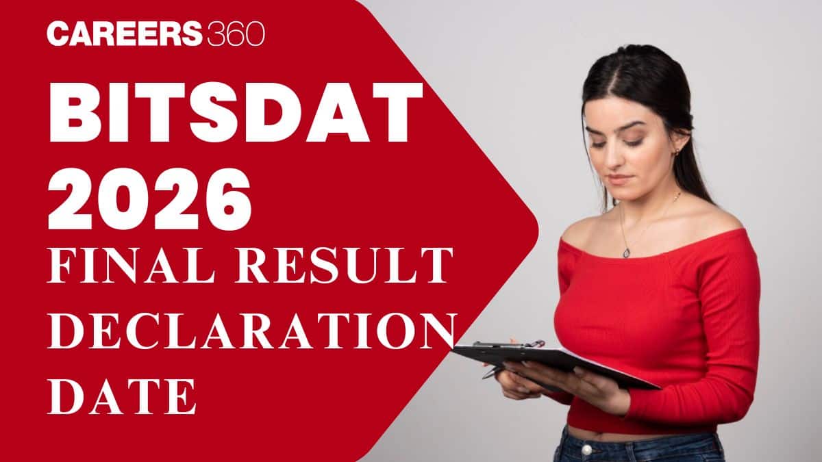 BITSDAT 2026 Final Result Declaration Date