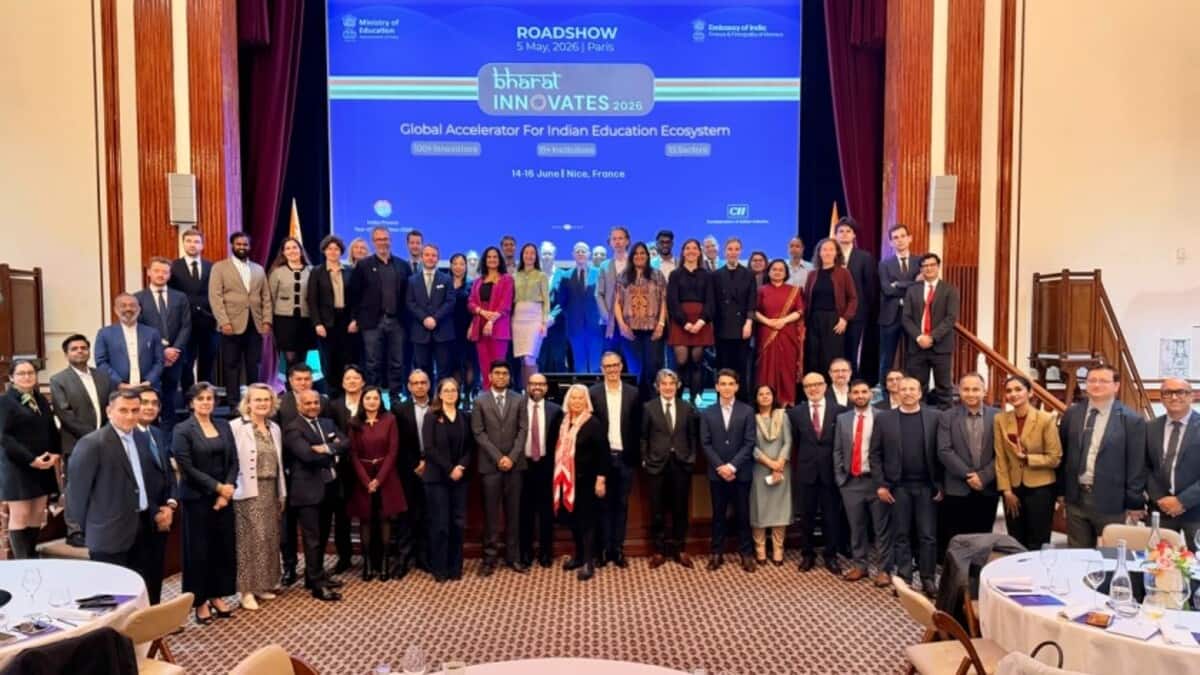 The Bharat Innovates 2026, introduced in February this year, is a global accelerator for the Indian Education Ecosystem. (Image source: Official)