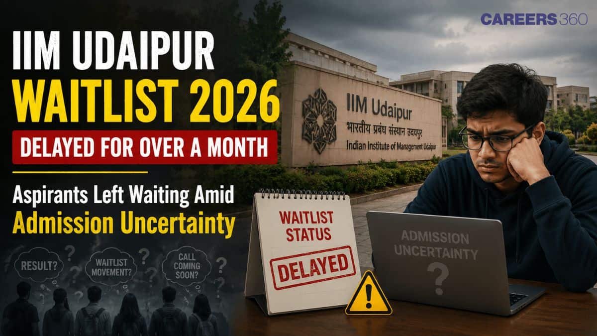 IIM Udaipur Waitlist 2026 Update, Delayed for Over a Month; Aspirants Left Waiting Amid Admission Uncertainty