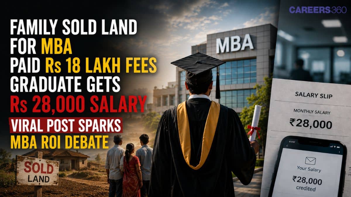 Family Sold Land for MBA, Paid Rs 18 Lakh Fees, Graduate Gets Rs 28,000 Salary: Viral Post Sparks MBA ROI Deba