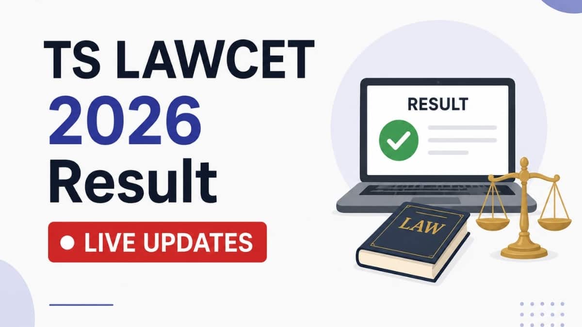 TS LAWCET 2026 Result (LIVE UPDATES): Time (OUT), Toppers, Cut off Marks
