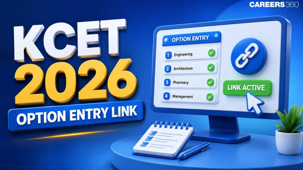 KCET 2026 Option Entry Link at cetonline.karnataka.gov.in; Complete Choice Filling Process