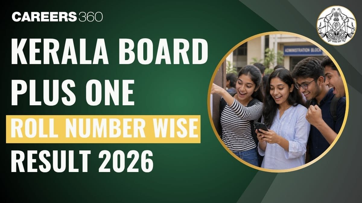 Kerala Plus One Result 2026 Roll Number Wise - Check By Registration Number