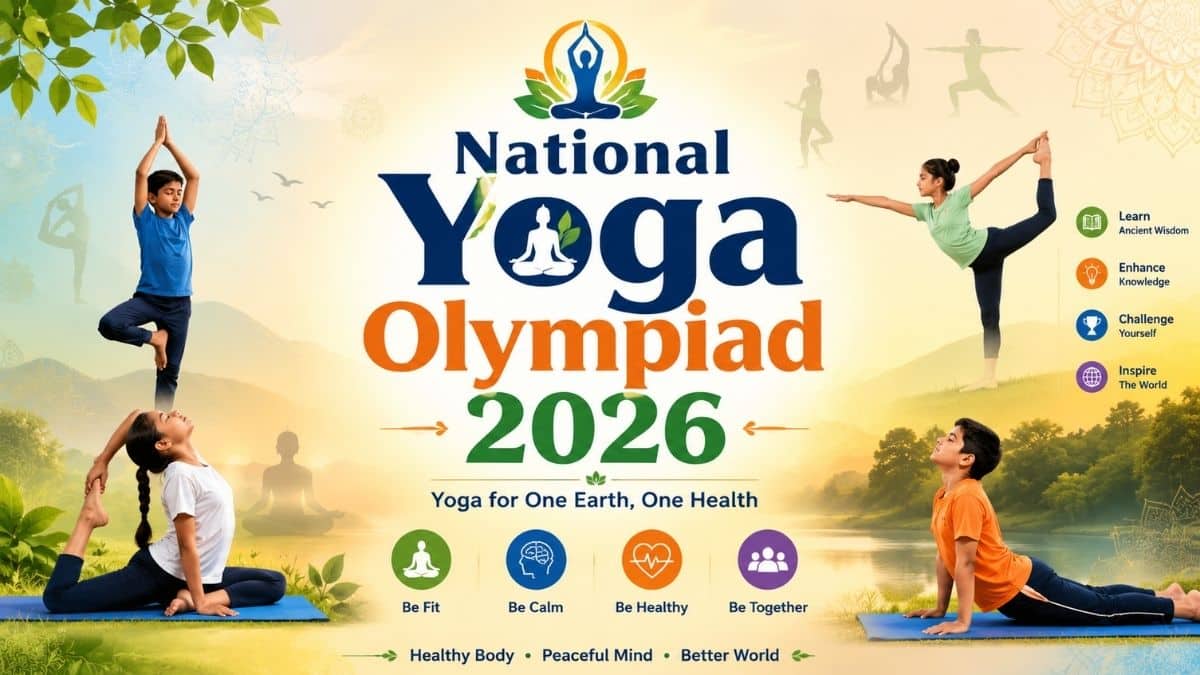 National Yoga Olympiad 2026 Registration Last Date Today, Check Exam Dates, Eligibility & Syllabus