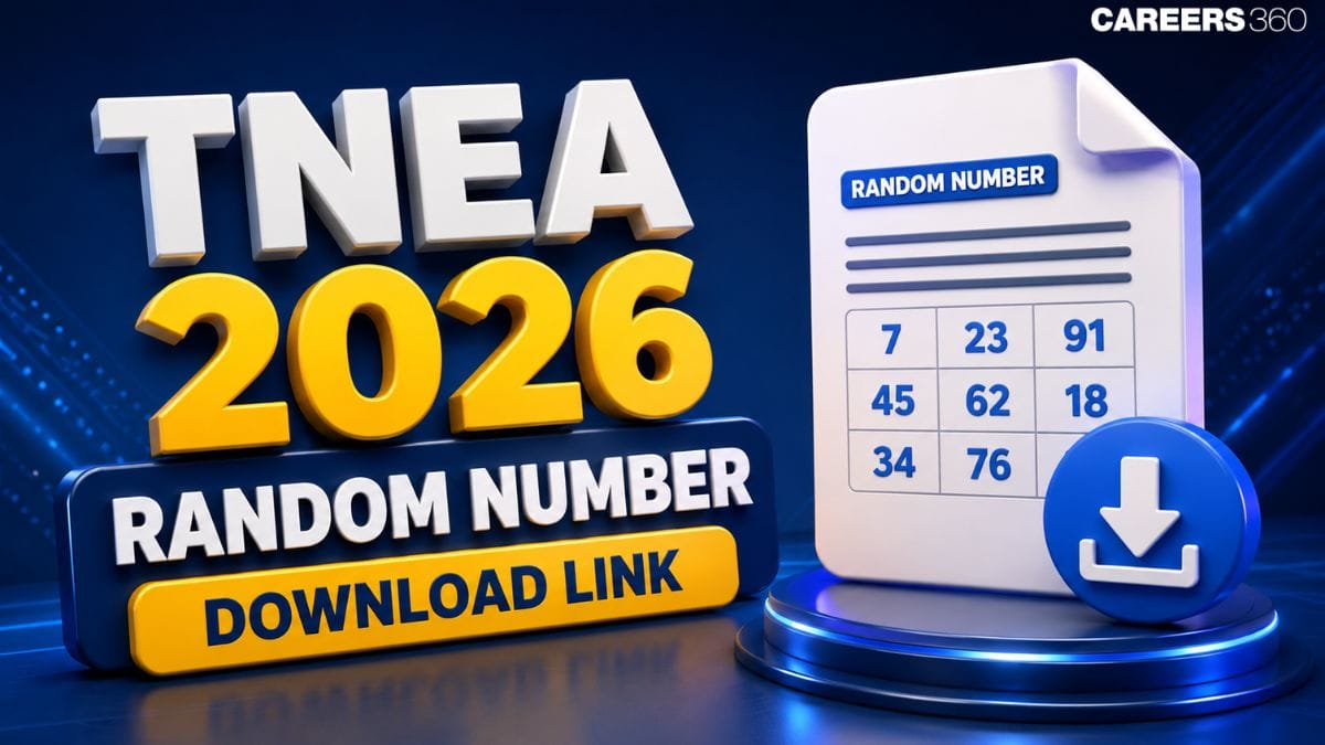 TNEA 2026 Random Number Link at tneaonline.org; Download PDF