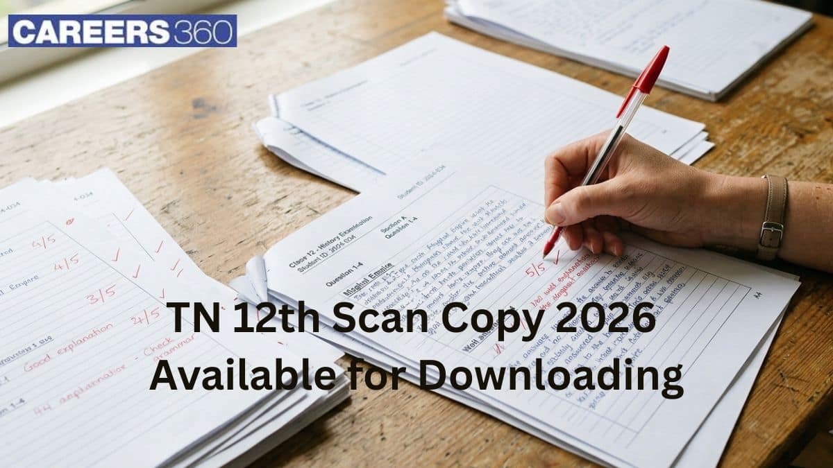 Tamil Nadu 12th Public Exam 2026 Scan Copy - Download Link Active at dge.tn.gov.in