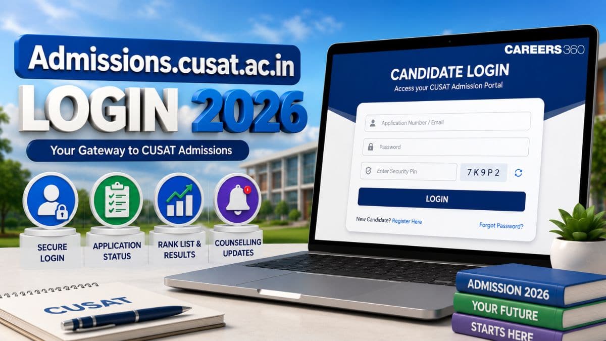 Admissions.cusat.ac.in Login 2026: CUSAT Candidate Login, Registration & Rank List