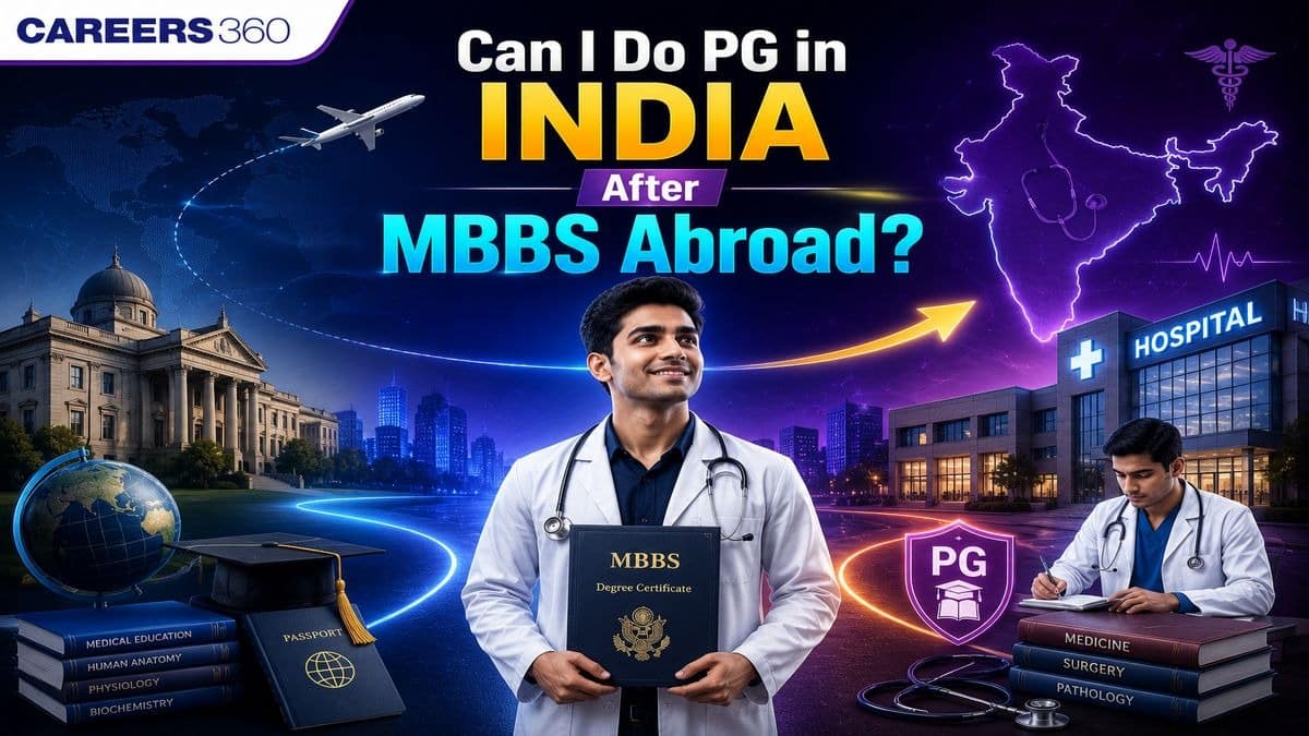 Can I do PG in India  After MBBS Abroad?