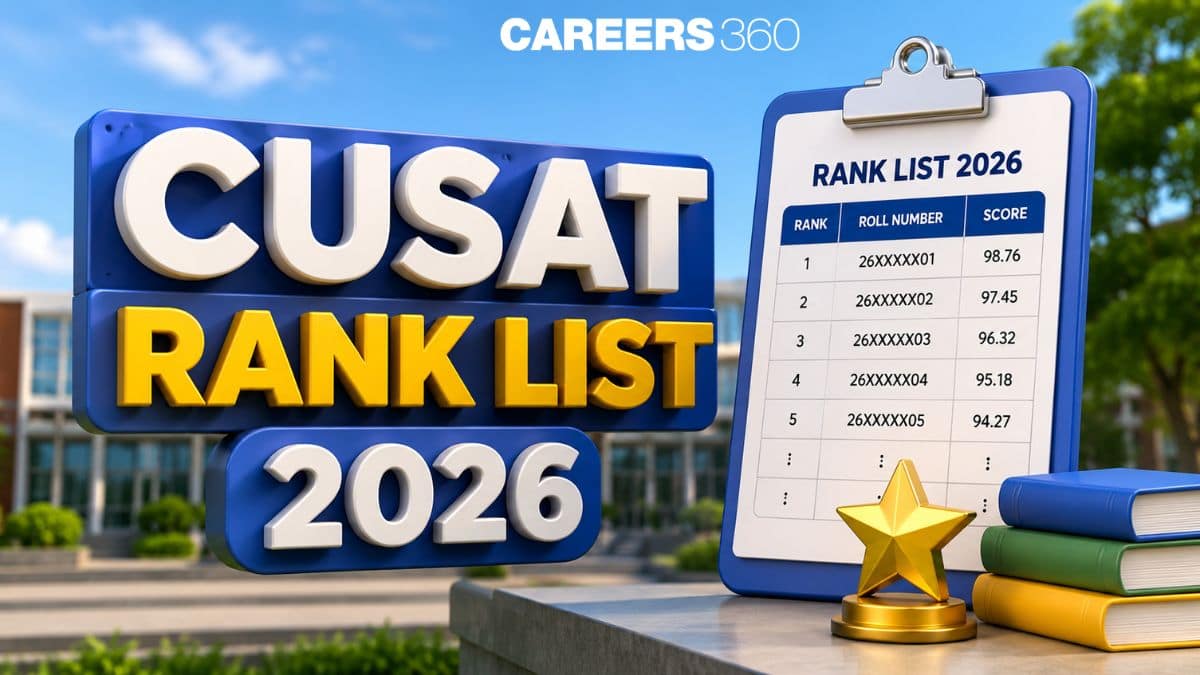 CUSAT 2026 Rank List (Out): Download CAT Rank List PDF, Counselling Details