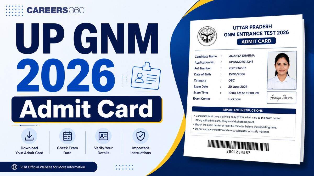 UP GNM Admit Card 2026 (June 13): Direct Official Download Link Here