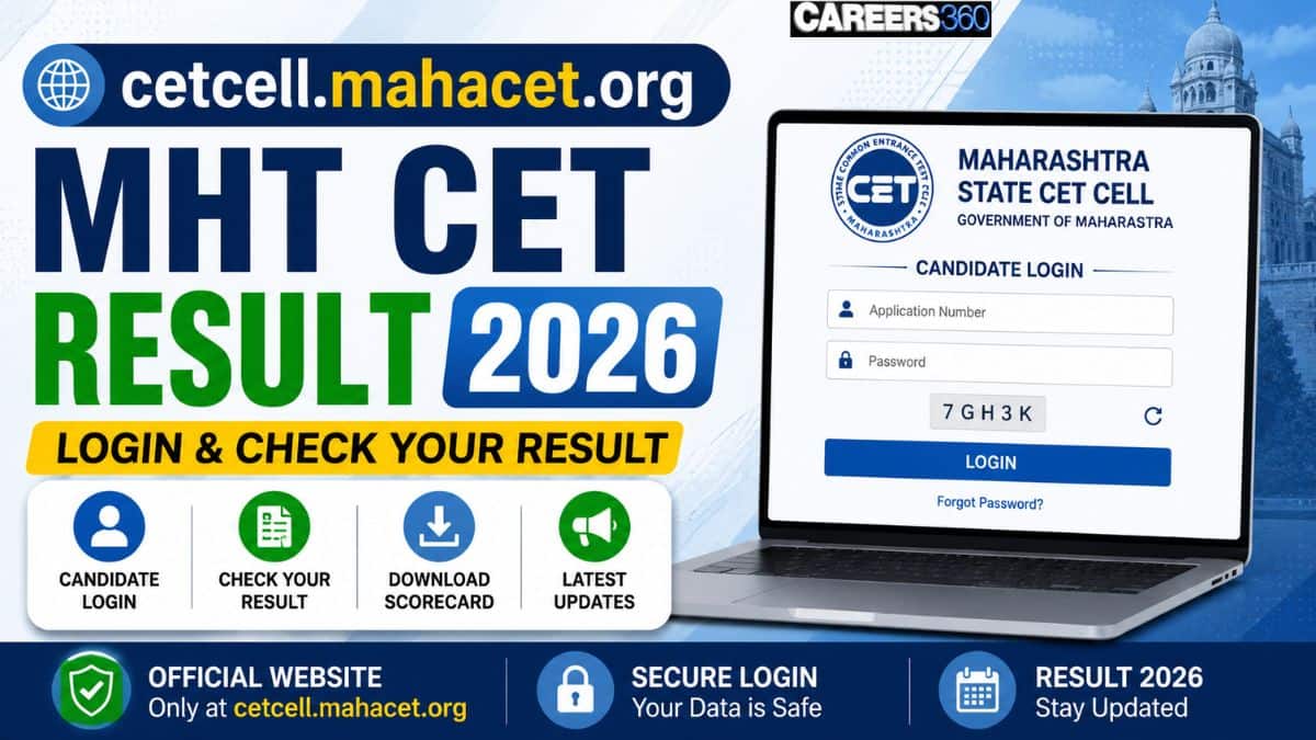 cetcell.mahacet.org MHT CET Result Login 2026: Scorecard Download Link