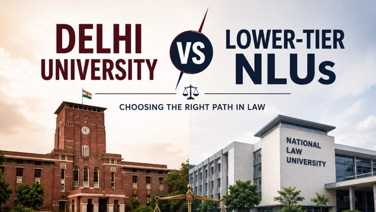 Delhi University vs Lower-Tier NLUs: Making the Right Choice for a Law Degree
