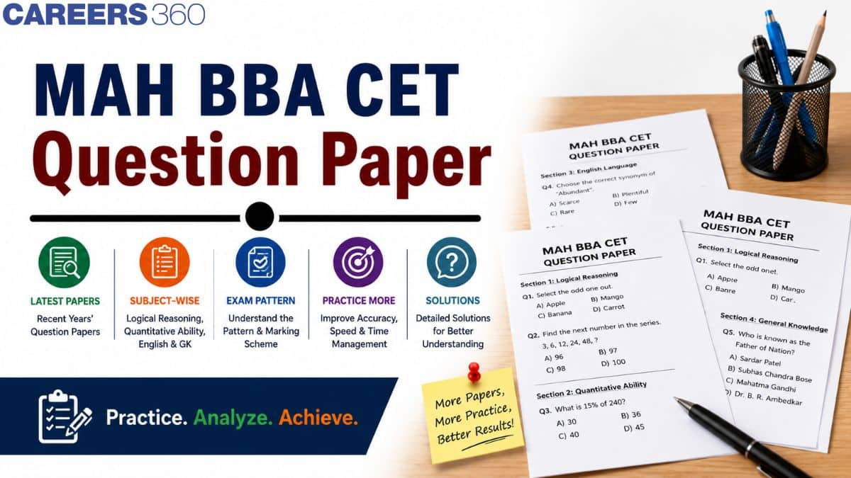 MAH BBA CET Question Paper: Sample Papers, Memory-Based Questions