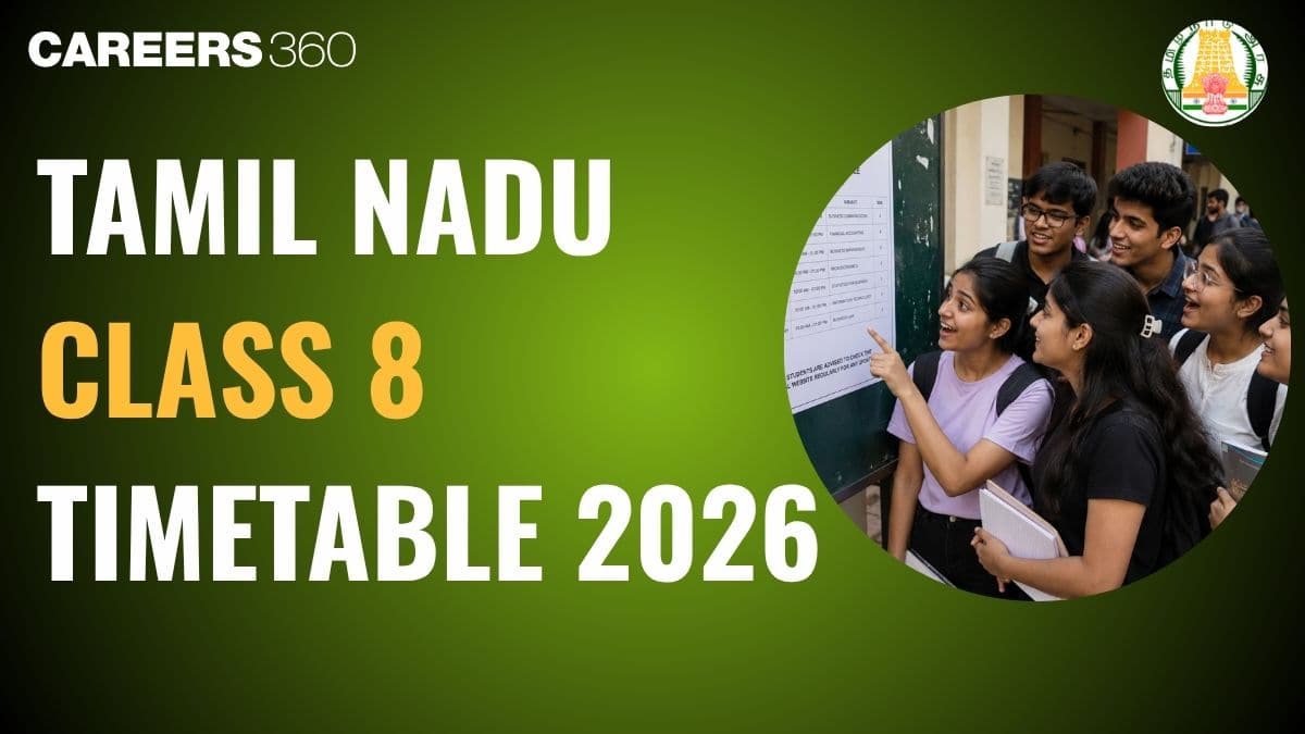 DGE Tamil Nadu Class 8 Timetable 2026 PDF Download - ESLC Exam Date