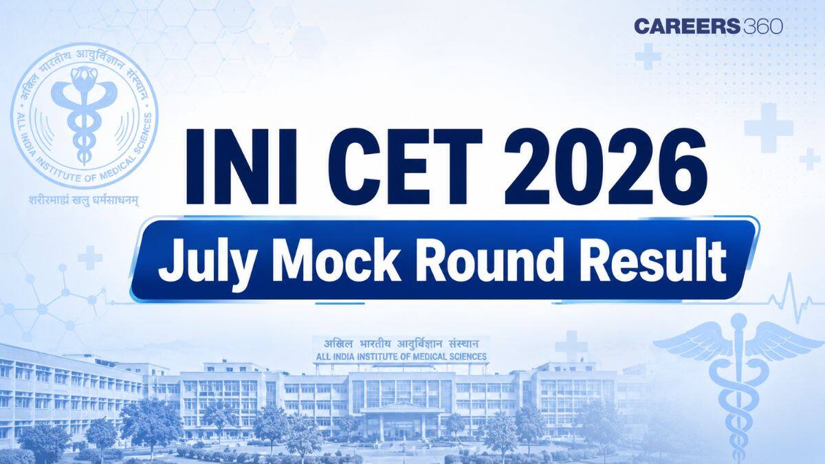INI CET July 2026 Mock Round Seat Allotment Result (Today): PDF Download Link