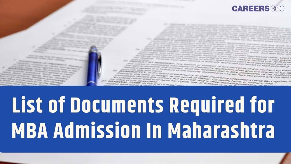 Documents Required for Maharashtra MBA Admission 2026: Complete CAP Counselling & College Admission Checklist