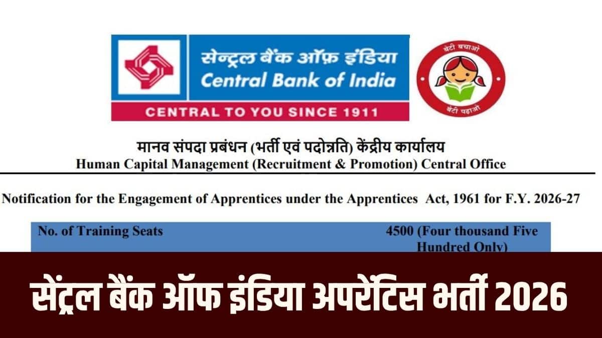 इस भर्ती के तहत चयन ऑनलाइन परीक्षा और स्थानीय भाषा टेस्ट के आधार पर होगा। (आधिकारिक वेबसाइट)