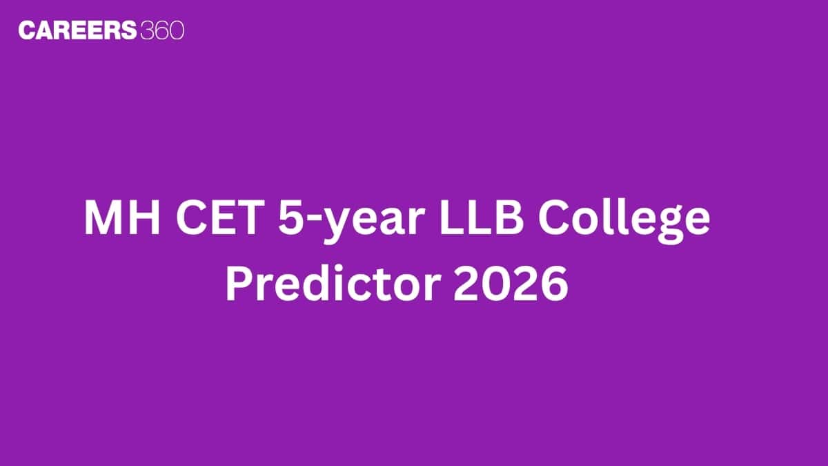 MH CET 5-year LLB College Predictor 2026: Predict Colleges Based on Rank
