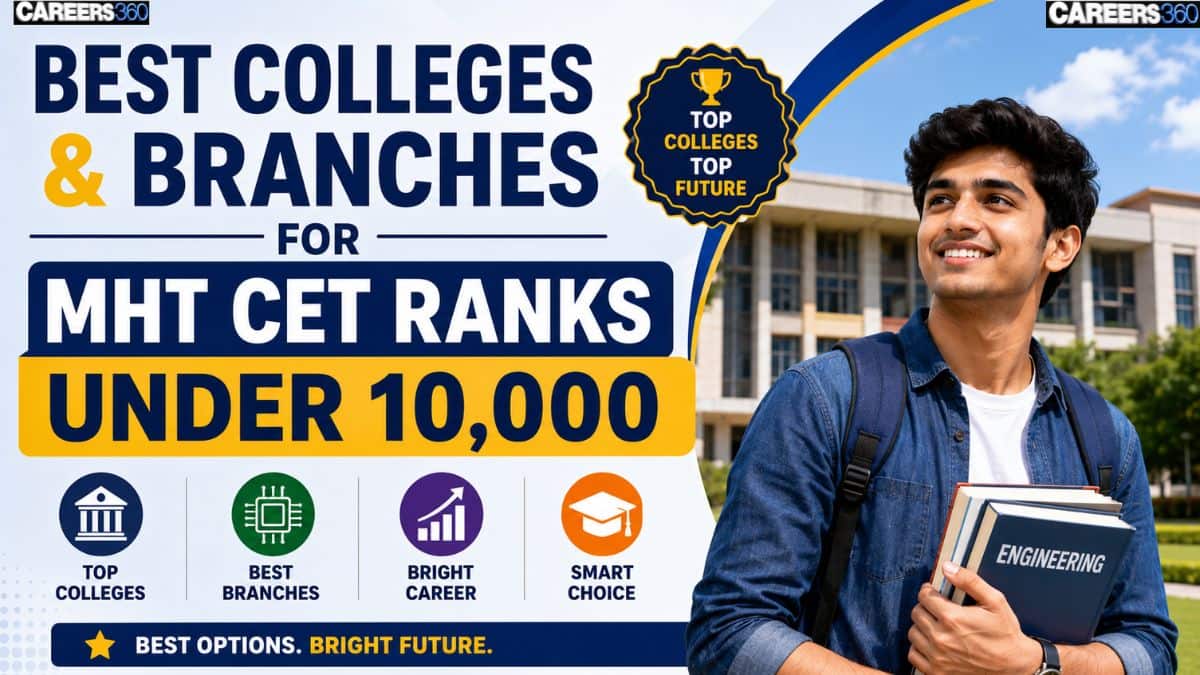MHT CET 2026 Ranks Under 40,000: List of Best Colleges and Branches