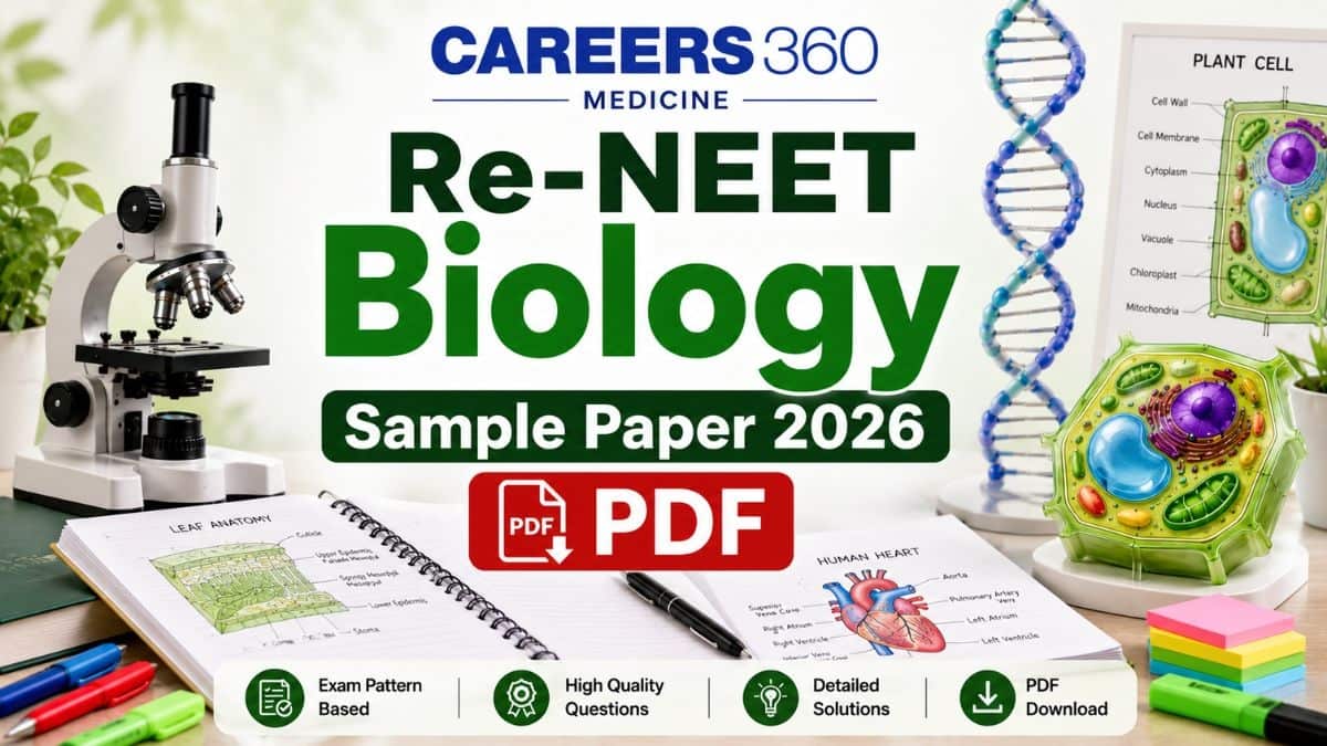 Re-NEET 2026 Biology Sample Paper with Solution PDF: Download Link