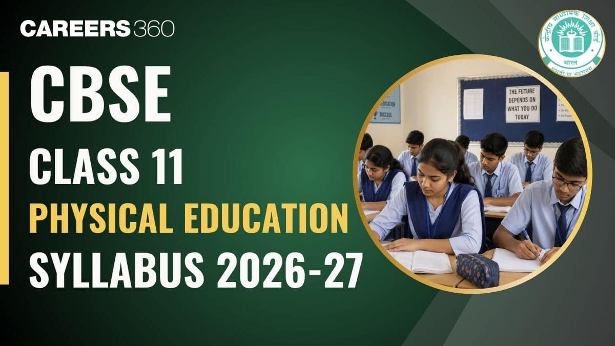 CBSE Class 11 Physical Education Syllabus 2026-27 Out Download PDF @cbseacademic.nic.in