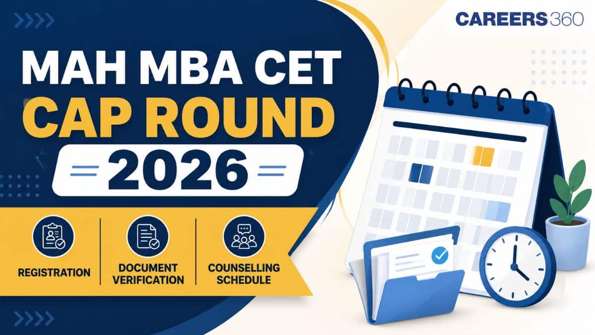 MAH MBA CET CAP Round 2026 Date (Expected Soon): Registration, Document Verification and Counselling Schedule