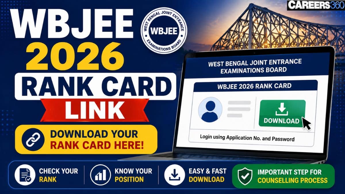 WBJEE 2026 Rank Card Link Activated: Download Scorecard PDF at wbjeeb nic in