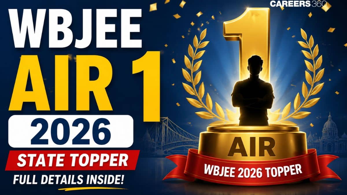WBJEE AIR 1 2026 (Out): Topper Name, Rank, Marks