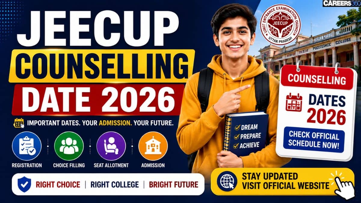 JEECUP Counselling Date 2026: Registration, Choice Filling & Seat Allotment