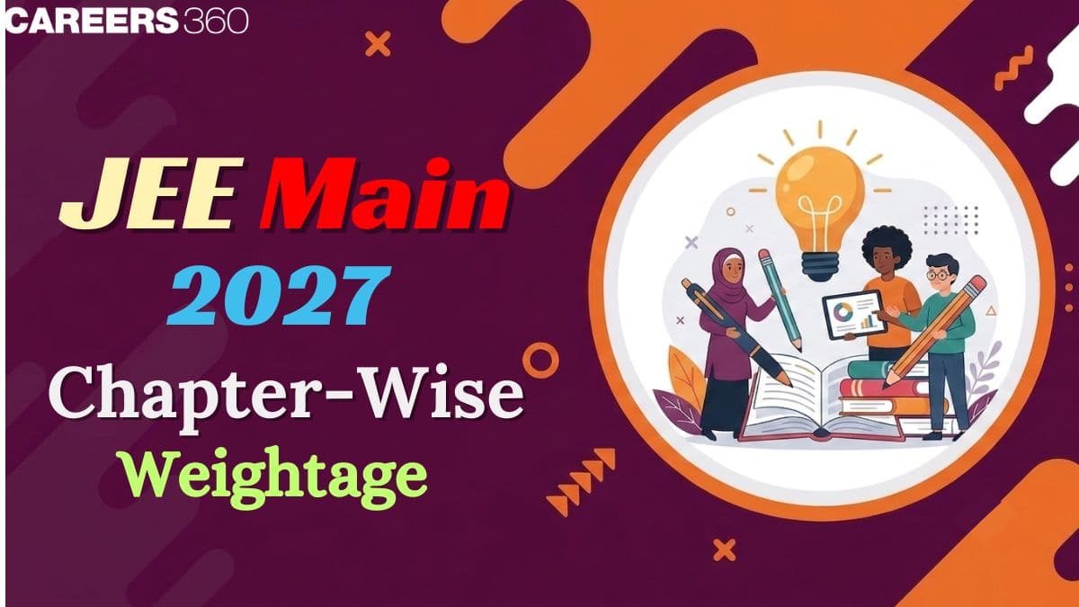 JEE Main Chapter wise Weightage 2027: Important Topics & Marks Distribution