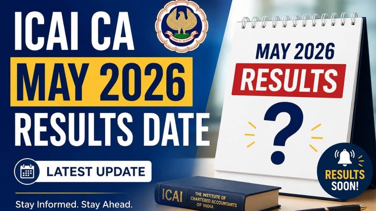 ICAI CA May 2026 Results Date for Foundation, Intermediate & Final Exam