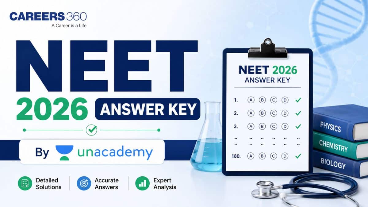 Re NEET 2026 Answer Key by Unacademy for All Codes: PDF Download Link
