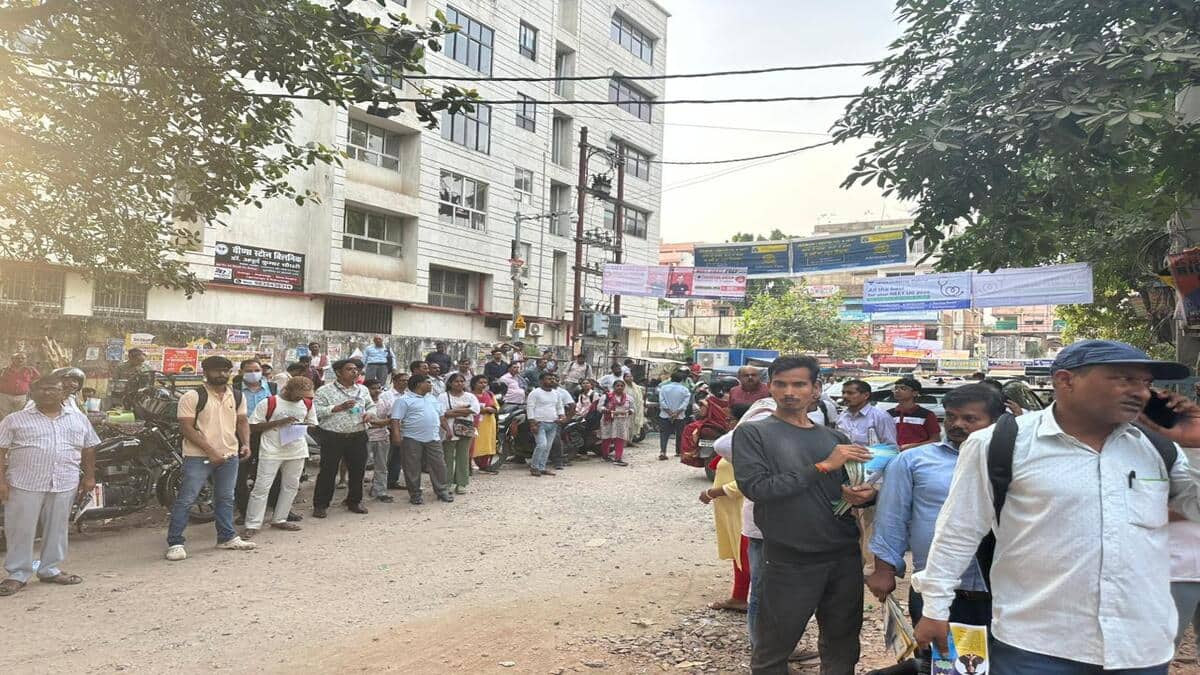 The scam was busted when a suspicious individual posing as a biometric company employee was caught at an examination centre, the report read. (Image source: Career360 file photo)