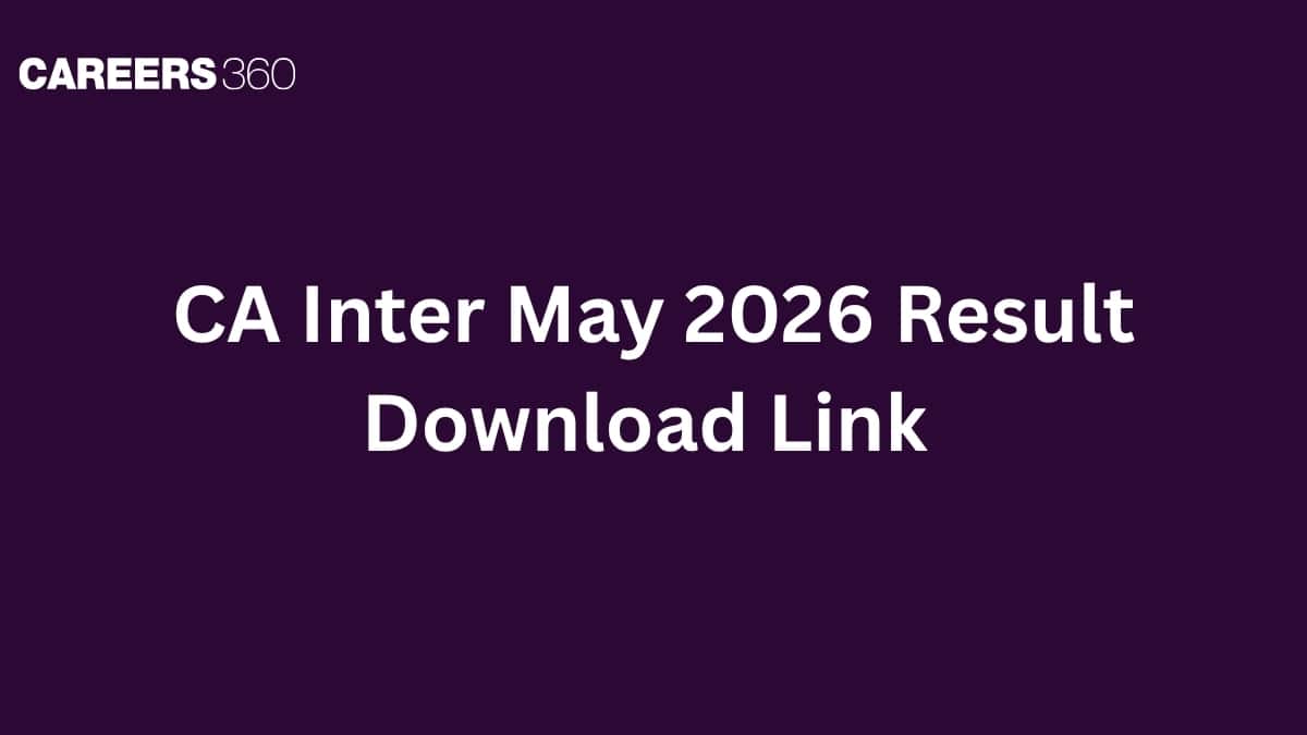 CA Inter Result May 2026 Download Link at icai.nic.in