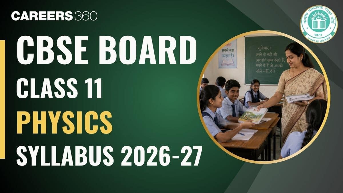 CBSE Class 11 Physics Syllabus 2026-27 PDF Download: Chapter-Wise Topics & Marks Distribution