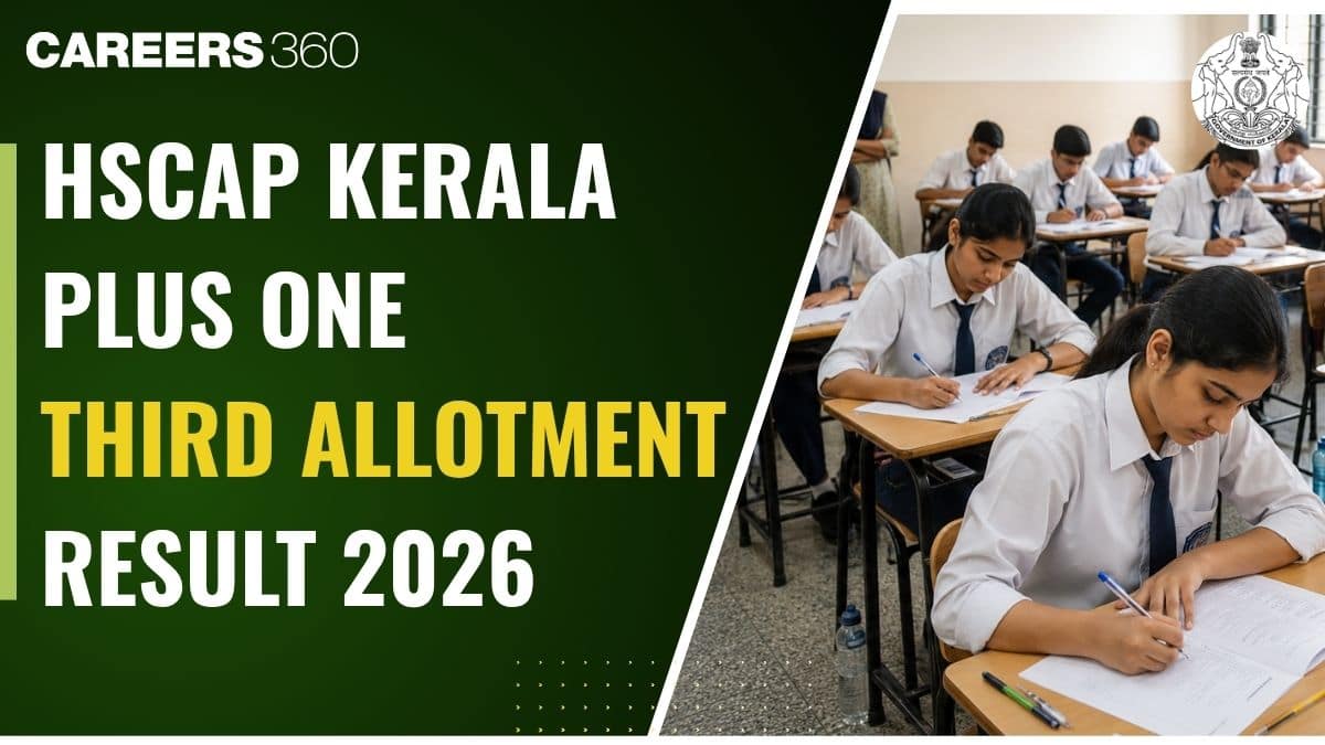 HSCAP Kerala Plus One Third Allotment List 2026 at hscap.kerala.gov.in