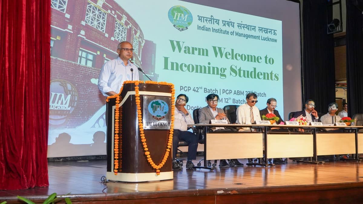 IIM Lucknow enrols 634 students across PGP, PGP-ABM, PGP-SM and PhD programmes. (Image credit: official)