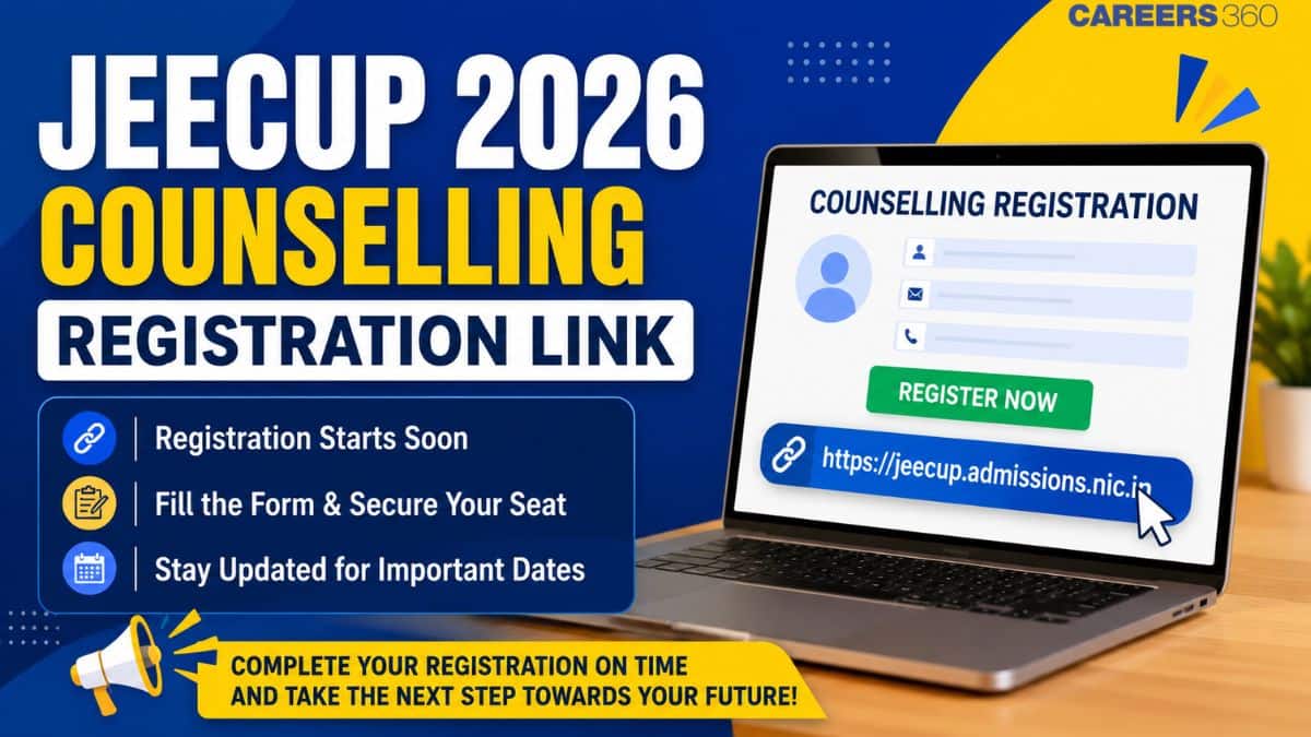 JEECUP 2026 Counselling Registration Link Out at jeecup.admissions.nic.in