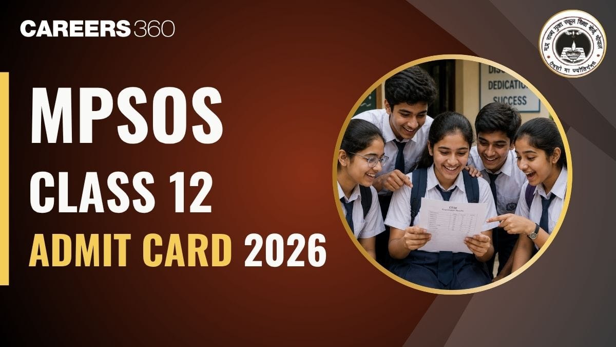 MPSOS 12th Admit Card 2026 Out June Session - Download PDF at mpsos.nic.in