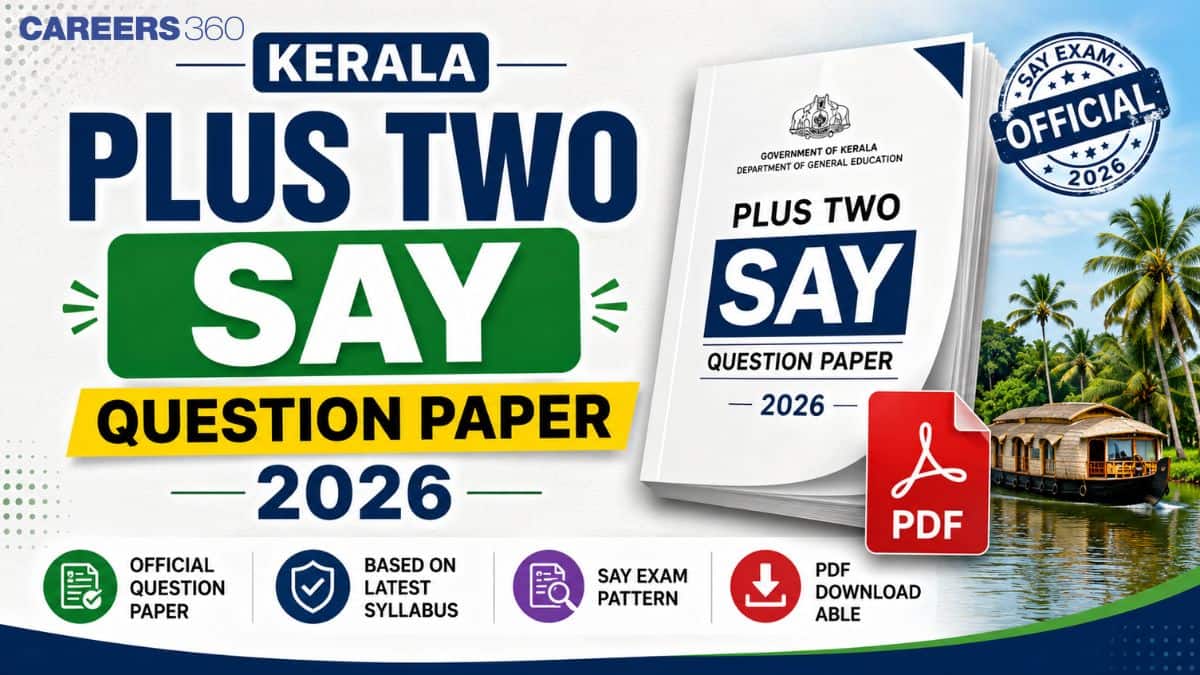 Kerala Plus Two SAY Exam Question Papers 2026 (All Subjects) - PDF Download