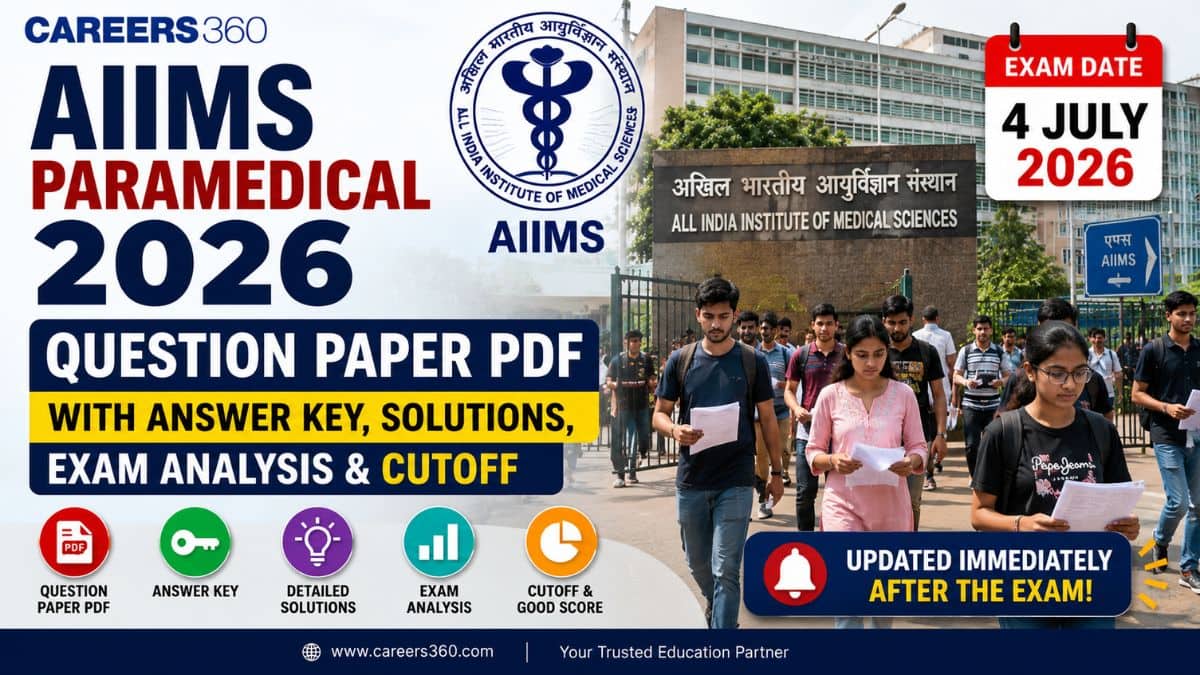 AIIMS Paramedical 2026 Question Paper PDF with Answer Key, Solutions & Exam Analysis