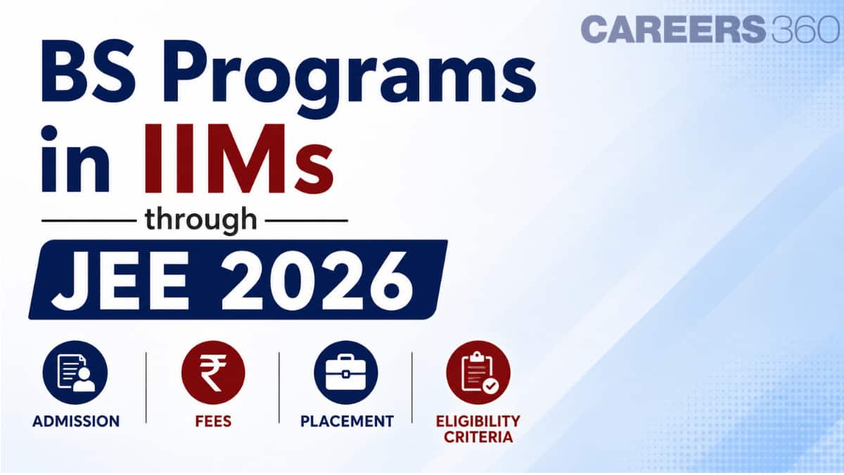 BS Programs in IIMs through JEE 2026: Admission, Fees, Placement & Eligibility Criteria